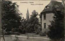 Löwenberg i. Schles. Partie a. d. Promenade [Dokument ikonograficzny]