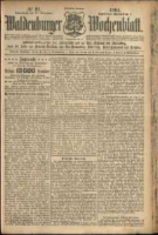 Waldenburger Wochenblatt, Jg. 50, 1904, nr 91