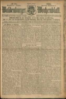 Waldenburger Wochenblatt, Jg. 50, 1904, nr 98