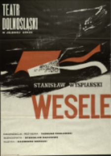 Wesele - plakat [Dokument życia społecznego]