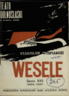 Wesele - program [Dokument życia społecznego]