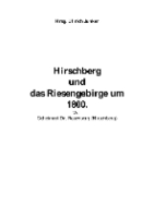 Hirschberg und das Riesengebirge um1800 [Dokument elektroniczny]