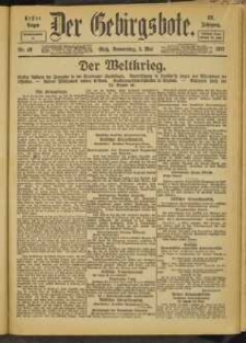 Der Gebirgsbote, 1917, nr 49 [3.05]