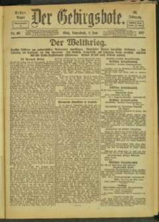 Der Gebirgsbote, 1917, nr 60 [2.06]