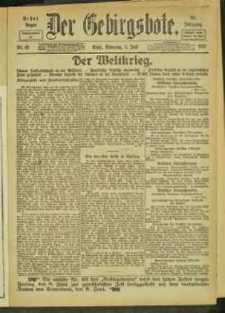 Der Gebirgsbote, 1917, nr 61 [5.06]