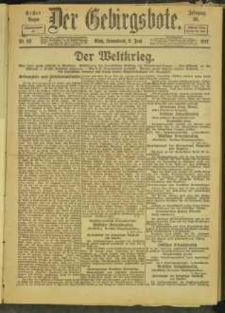 Der Gebirgsbote, 1917, nr 62 [9.06]