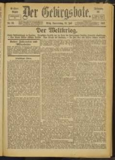 Der Gebirgsbote, 1917, nr 75 [12.07]