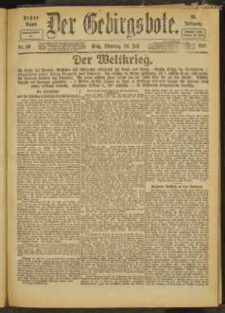 Der Gebirgsbote, 1917, nr 80 [24.07]