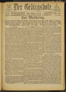 Der Gebirgsbote, 1917, nr 80 [24.07]
