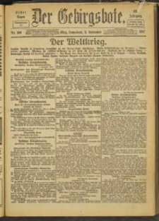 Der Gebirgsbote, 1917, nr 100 [8.09]