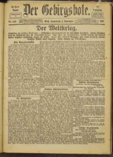 Der Gebirgsbote, 1917, nr 123 [3.11]
