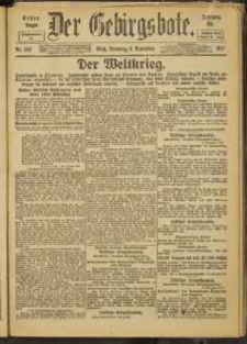 Der Gebirgsbote, 1917, nr 124 [6.11]