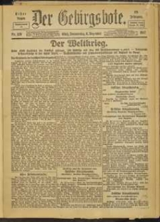 Der Gebirgsbote, 1917, nr 135 [6.12]