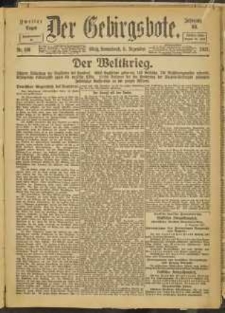Der Gebirgsbote, 1917, nr 136 [8.12]
