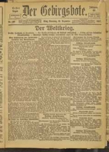 Der Gebirgsbote, 1917, nr 140 [18.12]