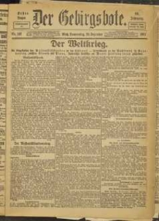 Der Gebirgsbote, 1917, nr 141 [20.12]