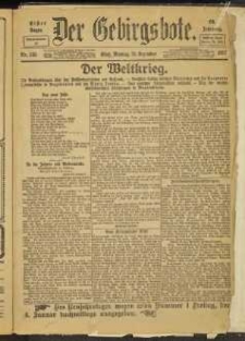 Der Gebirgsbote, 1917, nr 145 [31.12]