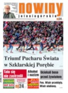 Nowiny Jeleniogórskie : tygodnik społeczny, R.55!, 2014, nr 3 (2848) [Dokument elektroniczny]