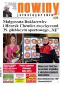 Nowiny Jeleniogórskie : tygodnik społeczny, R.55!, 2014, nr 5 (2850) [Dokument elektroniczny]