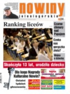 Nowiny Jeleniogórskie : tygodnik społeczny, R.55!, 2014, nr 11 (2856) [Dokument elektroniczny]