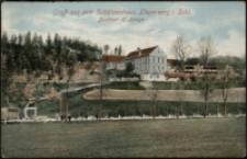 Gruß aus dem Schützenhaus Löwenberg i. Schl. Besitzer H. Lange [Dokument ikonograficzny]