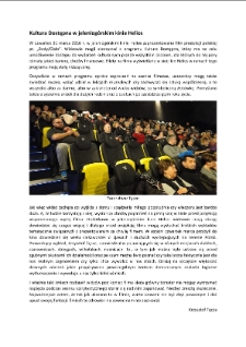 Kultura Dostępna w jeleniogórskim kinie Helios [Dokument elektroniczny]