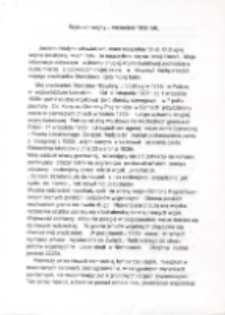 Wybuch wojny - wrzesień 1939 rok