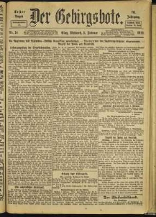 Der Gebirgsbote, 1919, nr 14 [5.02]