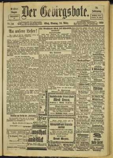 Der Gebirgsbote, 1919, nr 34 [24.03]