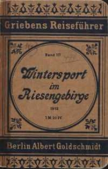 Wintersport und Winterreisen im Riesengebirge : Praktischer Reiseführer