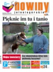 Nowiny Jeleniogórskie : tygodnik społeczny, R.56!, 2014, nr 20 (2865) [Dokument elektroniczny]