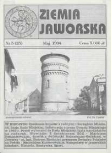 Ziemia Jaworska : miesięcznik samorządowy Ziemi Jaworskiej, 1994, nr 5