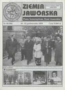 Ziemia Jaworska : pismo samorządowe Ziemi Jaworskiej, 1994, nr 12