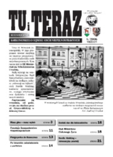 Niepełnosprawni Tu i Teraz : jeleniogórski biuletyn informacyjny niepełnosprawnych, 2006, nr 6