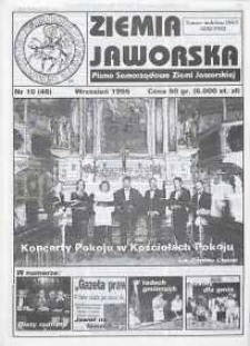 Ziemia Jaworska : pismo samorządowe Ziemi Jaworskiej, 1995, nr 10