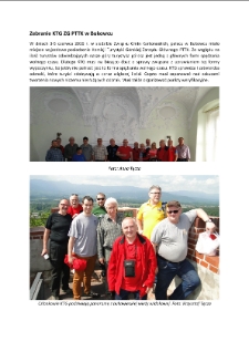 Zebranie KTG ZG PTTK w Bukowcu [Dokument elektroniczny]