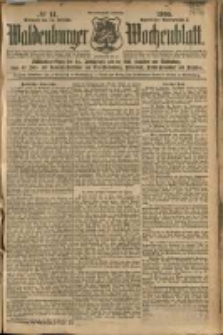 Waldenburger Wochenblatt, Jg. 51, 1905, nr 14