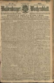 Waldenburger Wochenblatt, Jg. 51, 1905, nr 19