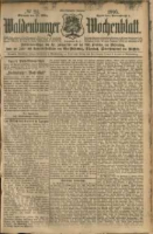 Waldenburger Wochenblatt, Jg. 51, 1905, nr 24