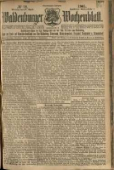 Waldenburger Wochenblatt, Jg. 51, 1905, nr 32