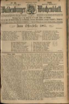 Waldenburger Wochenblatt, Jg. 51, 1905, nr 33