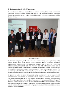 IX Karkonosko-Izerski Sejmik Turystyczny [Dokument elektroniczny]