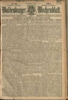 Waldenburger Wochenblatt, Jg. 51, 1905, nr 43