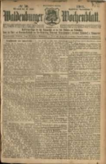 Waldenburger Wochenblatt, Jg. 51, 1905, nr 50