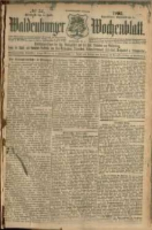 Waldenburger Wochenblatt, Jg. 51, 1905, nr 54