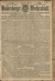 Waldenburger Wochenblatt, Jg. 51, 1905, nr 66