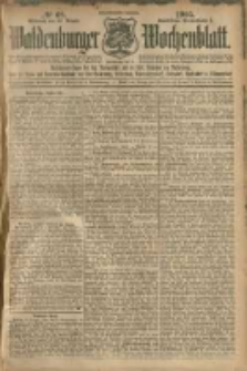 Waldenburger Wochenblatt, Jg. 51, 1905, nr 68