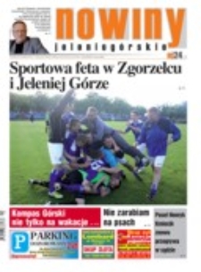 Nowiny Jeleniogórskie : tygodnik społeczny, R.56!, 2014, nr 24 (2869) [Dokument elektroniczny]