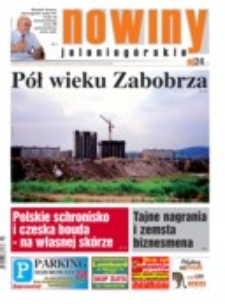 Nowiny Jeleniogórskie : tygodnik społeczny, R.56!, 2014, nr 27 (2872) [Dokument elektroniczny]