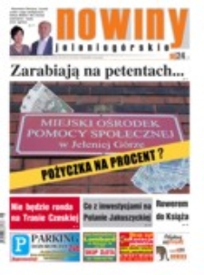 Nowiny Jeleniogórskie : tygodnik społeczny, R.56!, 2014, nr 28 (2873) [Dokument elektroniczny]
